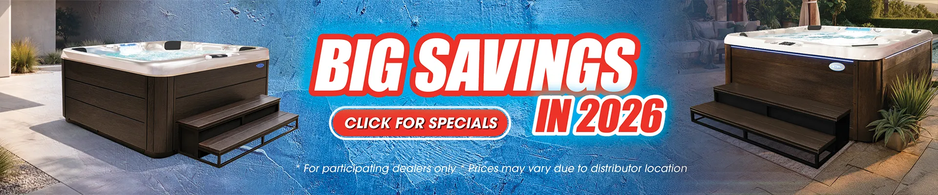 Calspas hot tub being used in a family setting - Milldale