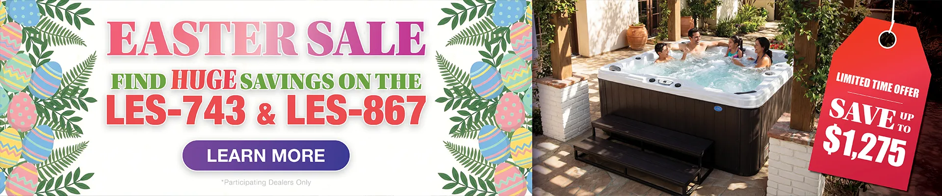 Calspas hot tub being used in a family setting - Milldale